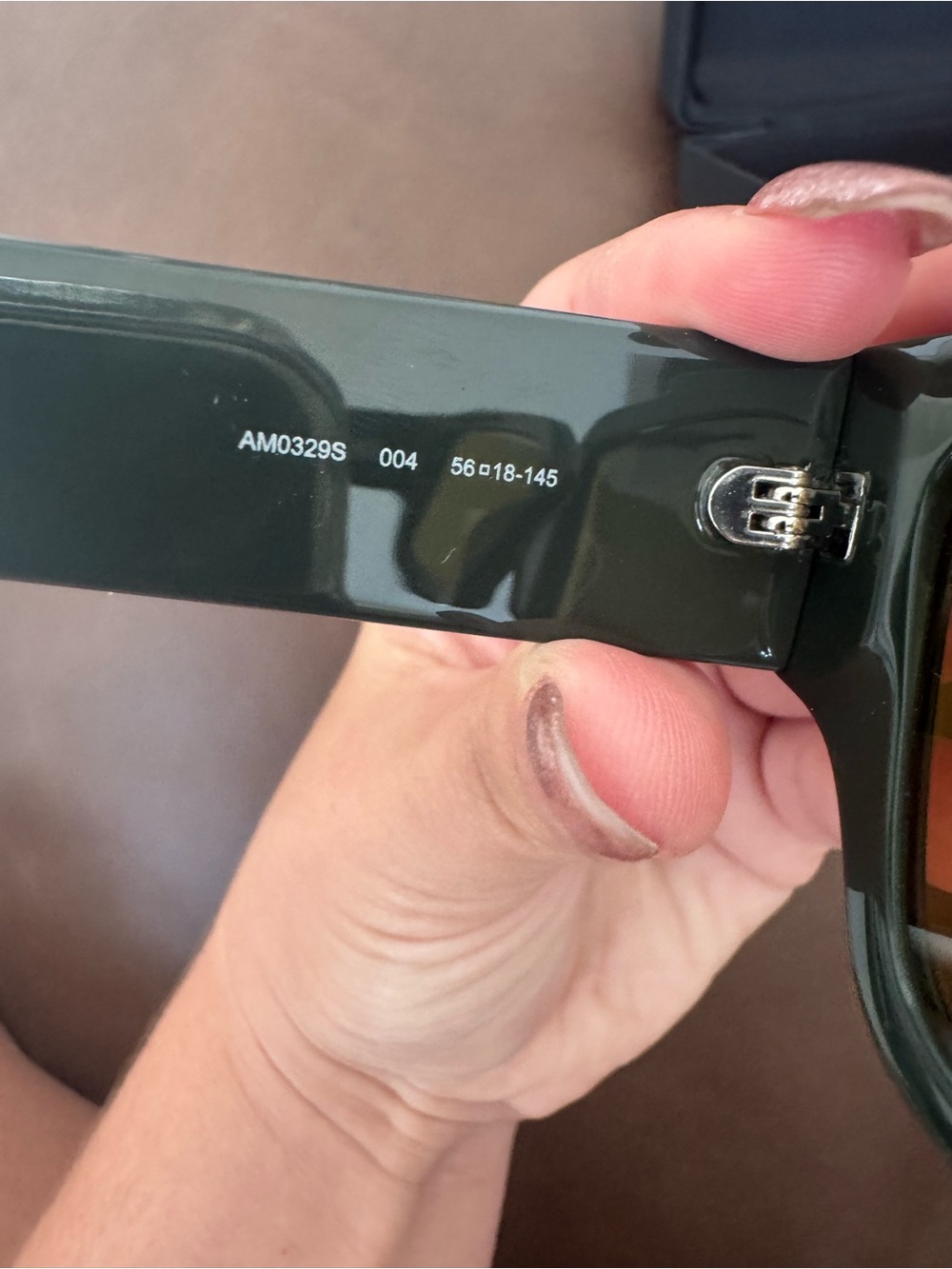 Alexander McQueen Green Unisex Sunglasses - Picture 3 of 4